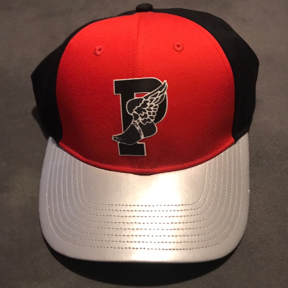 Polo adjustable red,an black hat